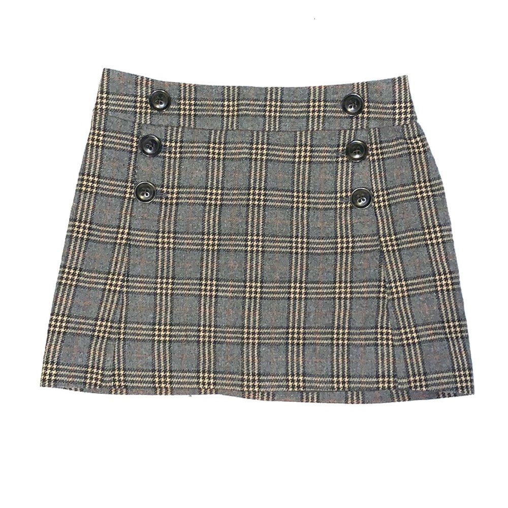Gap Autumn Plaid Mini Skirt